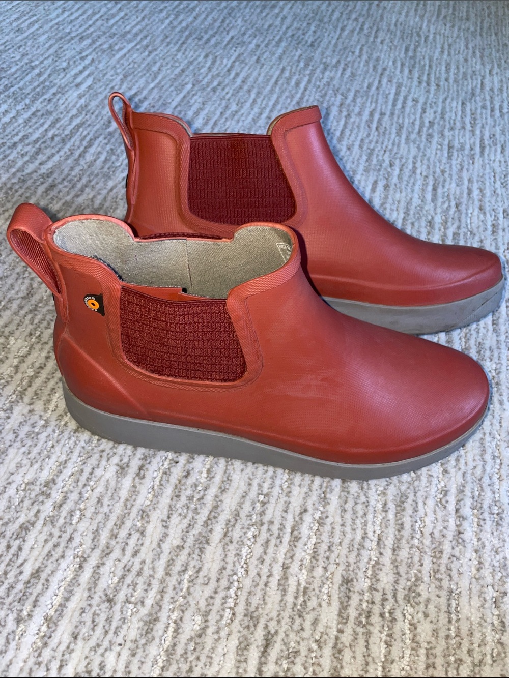 Bogs Kicker Rain Chelsea II Women’s Shoes Sz 10 - Color Ember